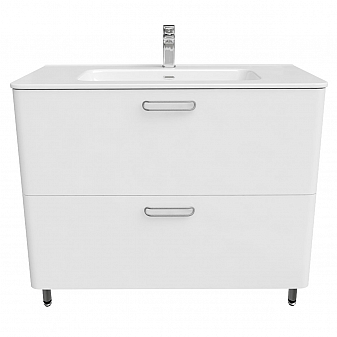 Тумба с умывальником Iddis Brick BRI10WFi95K 100 см