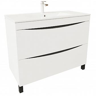 Тумба с умывальником Iddis Cloud CLO10WFi95K 100 см