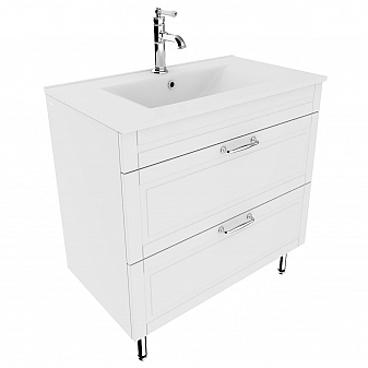 Тумба с умывальником Iddis Oxford OXF80W0i95K 80 см