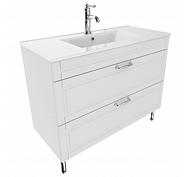 Тумба с умывальником Iddis Oxford OXF10W1i95K 100 см