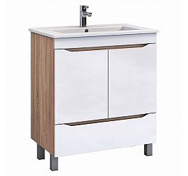 Тумба с умывальником Vigo Grani 750-2-1 tn.GRI.OSK.75.2D.1Y.DS 75 см