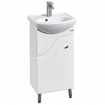 Тумба с умывальником Акватон Колибри 1A0652K1KO01L 45 см