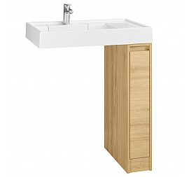 Тумба с умывальником Акватон Лондри 20 1A2671K1LH0C0 80 см