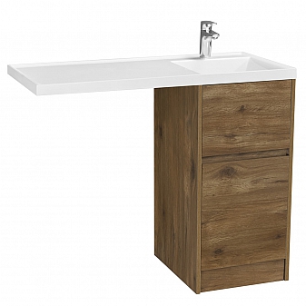 Тумба с умывальником Акватон Лондри 40 1A2670K1LHDR0 105 см