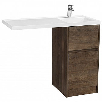 Тумба с умывальником Акватон Лондри 40 1A2670K1LHDY0 105 см