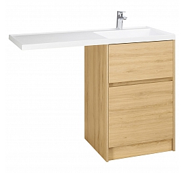 Тумба с умывальником Акватон Лондри 60 1A2669K1LH0C0 120 см