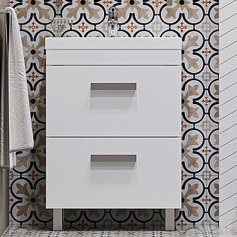 Тумба с умывальником Velvex Orlando 60 tnORL.60-211 60 см белая