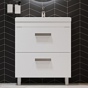 Тумба с умывальником Velvex Orlando 70 tnORL.70-211 70 см белая