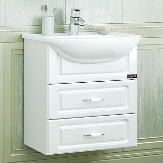 Тумба с умывальником Санта Верона 50 см подвесная