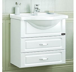 Тумба с умывальником Санта Верона 60 см подвесная