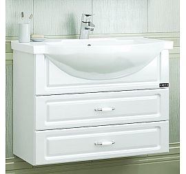 Тумба с умывальником Санта Верона 75 см подвесная