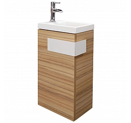 Тумба с умывальником 1Marka Ноктюрн 40П 40 см кокоболо