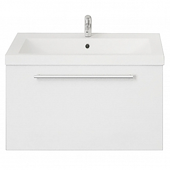 Тумба с умывальником 1Marka Соната 58П 58 см 1 ящик подвесная