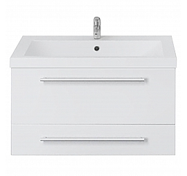 Тумба с умывальником 1Marka Соната 58П 58 см 2 ящика подвесная