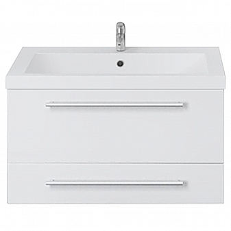 Тумба с умывальником 1Marka Соната 58П 58 см 2 ящика подвесная