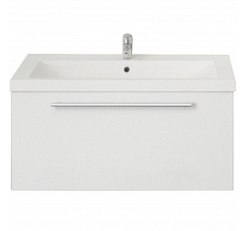 Тумба с умывальником 1Marka Соната 75П 75 см 1 ящик подвесная