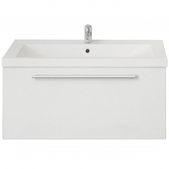 Тумба с умывальником 1Marka Соната 90П 90 см 1 ящик подвесная