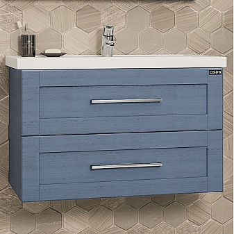 Тумба с умывальником Санта Венера 221011 80 см дуб адриатика