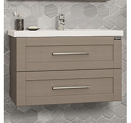 Тумба с умывальником Санта Венера 221013 80 см дуб вулканический