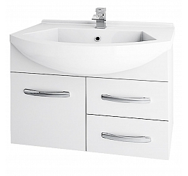 Тумба с умывальником Dreja.Eco Alfa 75 New 99.0307 75 см