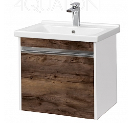 Тумба с умывальником Акватон Капри 60 1A2301K1KPDB0 60 см таксония тёмная