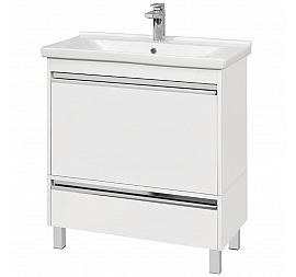 Тумба с умывальником Акватон Капри 80 1A2302K1KP010 80 см белая