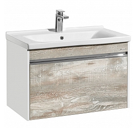 Тумба с умывальником Акватон Капри 80 1A2302K1KPDA0 80 см бетон пайн