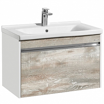 Тумба с умывальником Акватон Капри 80 1A2302K1KPDA0 80 см бетон пайн