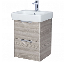 Тумба с умывальником Акватон Сильва 50 1A2117K1SIW60 50 см дуб фьорд