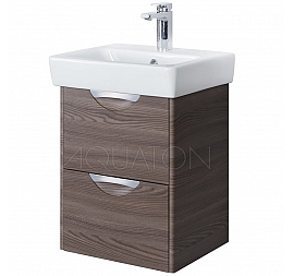 Тумба с умывальником Акватон Сильва 60 1A2118K1SIW50 60 см дуб макиато