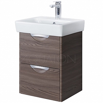 Тумба с умывальником Акватон Сильва 60 1A2118K1SIW50 60 см дуб макиато