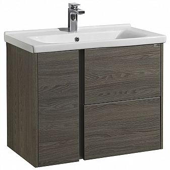 Тумба с умывальником Акватон Стоун 80 1A2282K1SXC80 80 см грецкий орех