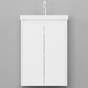 Тумба с умывальником Velvex Klaufs 50.2D-616.216 50 см подвесная