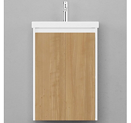 Тумба с умывальником Velvex Klaufs 50.2D-617.216 50 см подвесная