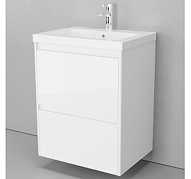 Тумба с умывальником Velvex Klaufs 60.2Y-616.216 60 см подвесная