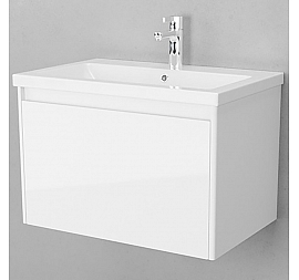 Тумба с умывальником Velvex Klaufs 70.1Y-616.216 70 см подвесная