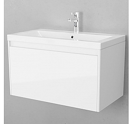 Тумба с умывальником Velvex Klaufs 80.1Y-616.216 80 см подвесная