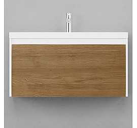 Тумба с умывальником Velvex Klaufs 90.1Y-617.216 90 см подвесная