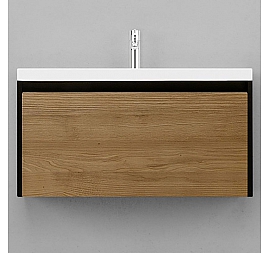 Тумба с умывальником Velvex Klaufs 90.1Y-617.217 90 см подвесная