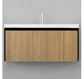 Тумба с умывальником Velvex Klaufs 100.1Y-617.217 100 см подвесная