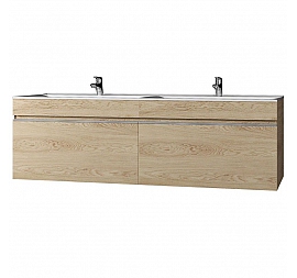 Тумба с умывальником Velvex Pulsus 140 140 см дуб сонома