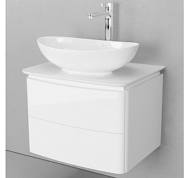 Тумба с умывальником Velvex Luna 60 60 см