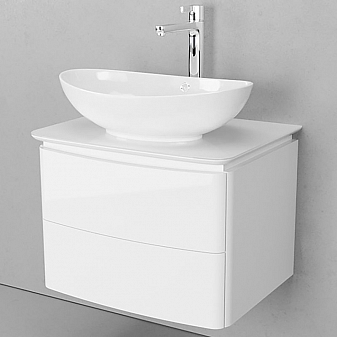 Тумба с умывальником Velvex Luna 60 60 см