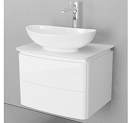 Тумба с умывальником Velvex Luna 75 75 см