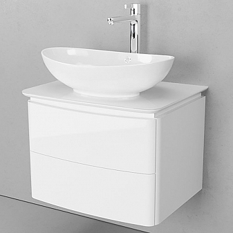 Тумба с умывальником Velvex Luna 75 75 см