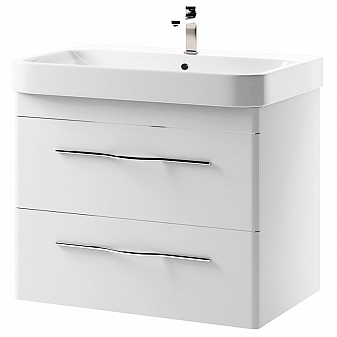 Тумба с умывальником Vigo Roberta 2-800 80 см белая
