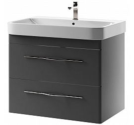 Тумба с умывальником Vigo Roberta 2-800 80 см графит