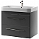 Тумба с умывальником Vigo Roberta 2-800 80 см графит