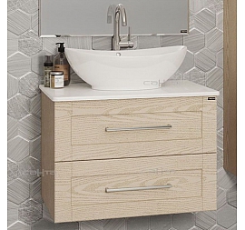 Тумба с умывальником Санта Венера 221008 70 см дуб бежевый