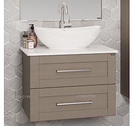 Тумба с умывальником Санта Венера 70 см дуб вулканический